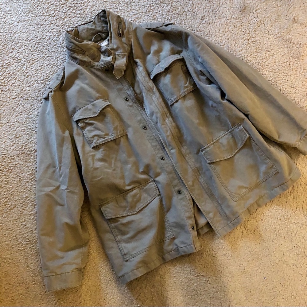 NWOT Old Navy Army/Khaki Green Jacket with hood